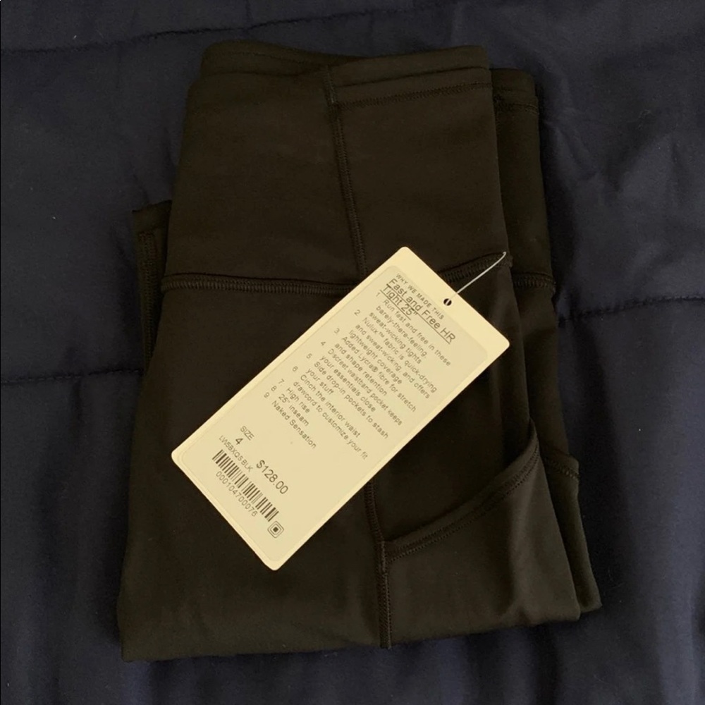 Lululemom Fast and Free Tights